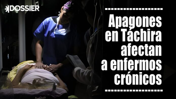 Apagones en Táchira afectan a enfermos crónicos Apagones en Táchira afectan a enfermos crónicos