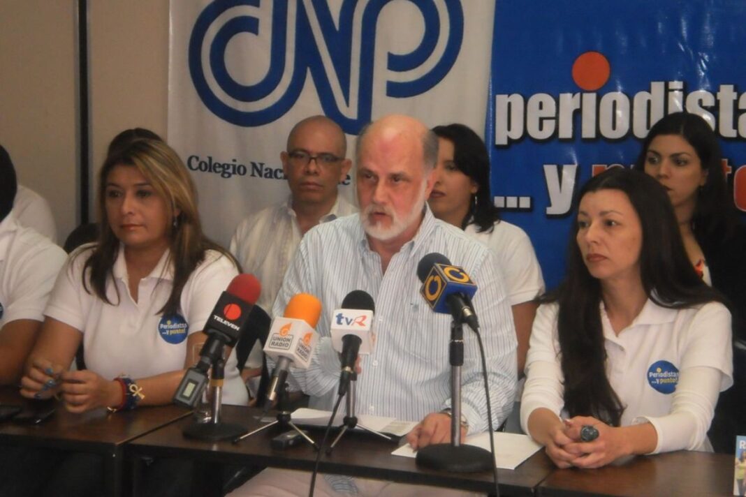 CNP contabiliza 12 periodistas y trabajadores de la prensa detenidos «por órdenes» del régimen de Nicolás Maduro