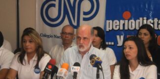 CNP contabiliza 12 periodistas y trabajadores de la prensa detenidos «por órdenes» del régimen de Nicolás Maduro CNP contabiliza 12 periodistas y trabajadores de la prensa detenidos «por órdenes» del régimen de Nicolás Maduro