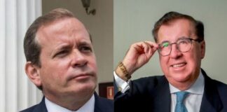 Juan Pablo Guanipa y César Pérez Vivas denuncian nueve meses de fraude electoral tras las presidenciales de 2024 Juan Pablo Guanipa y César Pérez Vivas denuncian nueve meses de fraude electoral tras las presidenciales de 2024