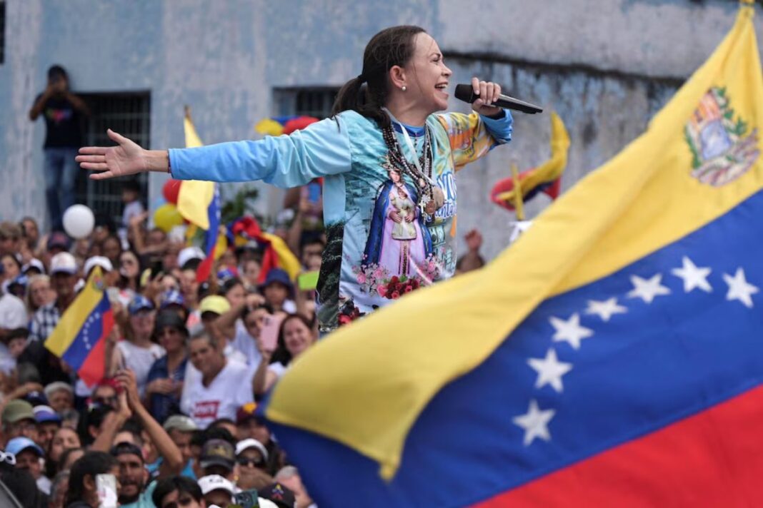 María Corina Machado: “El régimen de Nicolás Maduro está acorralado, la justicia les está llegando”