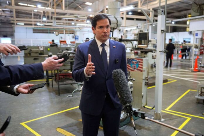 Marco Rubio celebra la extracción de los dirigentes opositores de la Embajada de Argentina en Caracas: «Todos los rehenes se encuentran ahora a salvo en territorio estadounidense» Marco Rubio definió a María Corina Machado como “la Dama de Hierro venezolana”