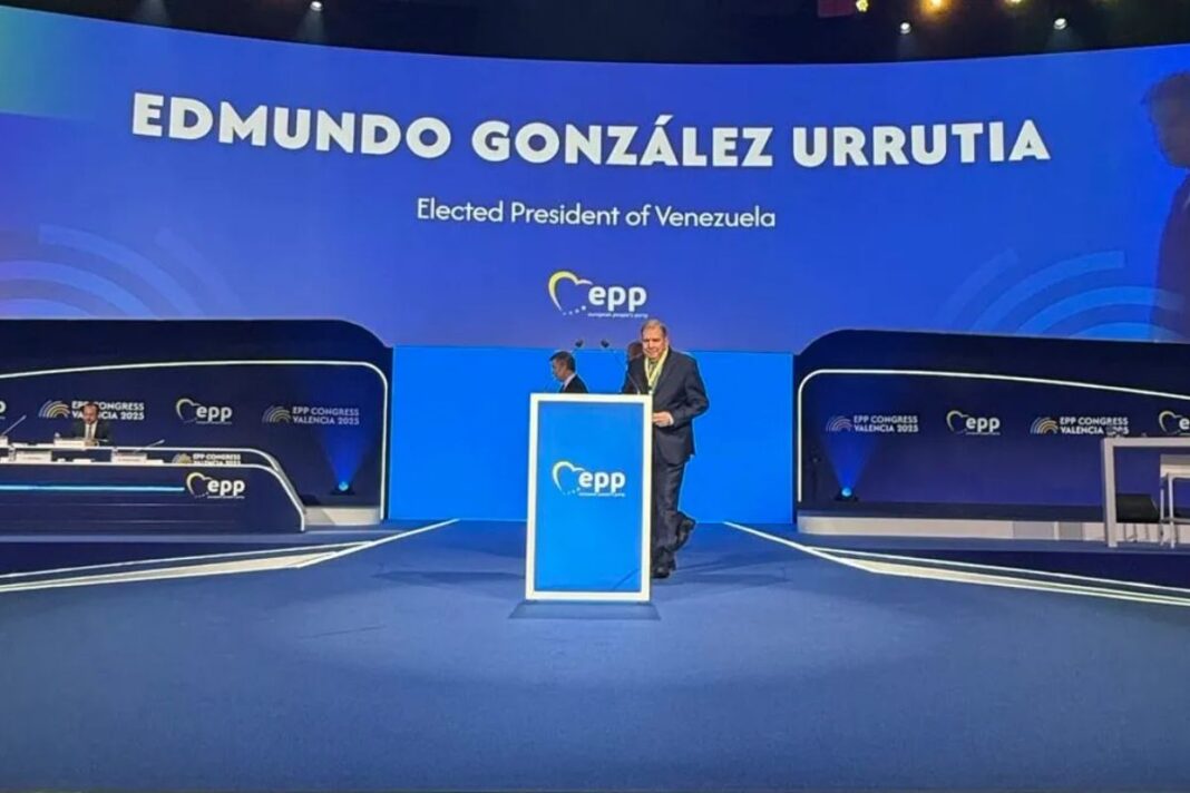 Edmundo González Urrutia pide el apoyo del Partido Popular Europeo para que Venezuela 