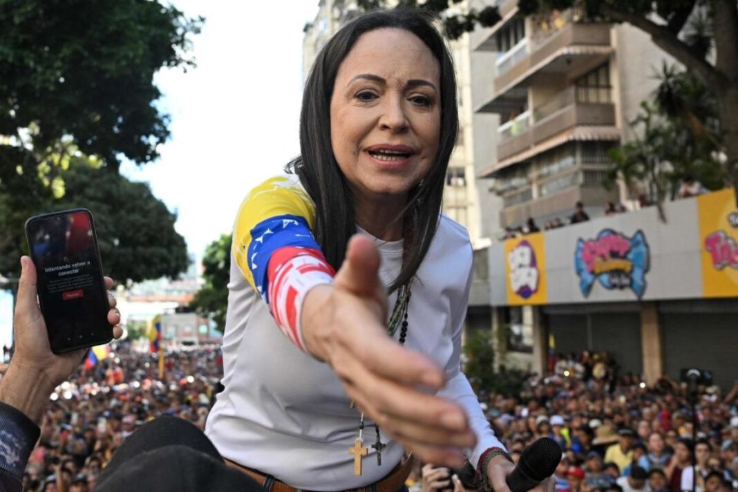 María Corina Machado lamenta la muerte del papa Francisco: 