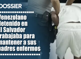 Venezolano detenido en El Salvador trabajaba para mantener a sus padres enfermos Venezolano detenido en El Salvador trabajaba para mantener a sus padres enfermos