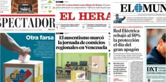La prensa internacional acierta al tildar a la elección de este #25May como «otra farsa» La prensa internacional acierta al tildar a la elección de este #25May como "otra farsa"
