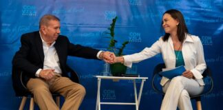 María Corina Machado sobre hospitalización de emergencia de Edmundo González Urrutia: «Sé que te vas a recuperar muy pronto» María Corina Machado sobre hospitalización de emergencia de Edmundo González Urrutia: "Sé que te vas a recuperar muy pronto"