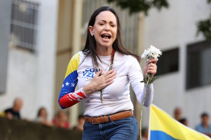 María Corina Machado: «Operación Guacamaya demuestra las vulnerabilidades del régimen de Nicolás Maduro» María Corina Machado: "Operación Guacamaya demuestra las vulnerabilidades del régimen de Nicolás Maduro"