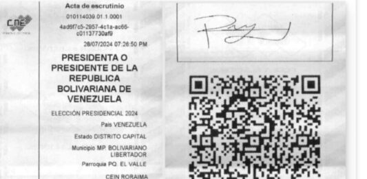 Expertos advierten sobre falta del código QR en actas durante simulacro electoral