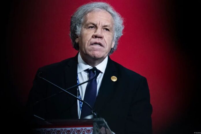 Luis Almagro asegura que la CPI tiene elementos suficientes para procesar y capturar a Nicolás Maduro Luis Almagro asegura que la CPI tiene elementos suficientes para procesar y capturar a Nicolás Maduro