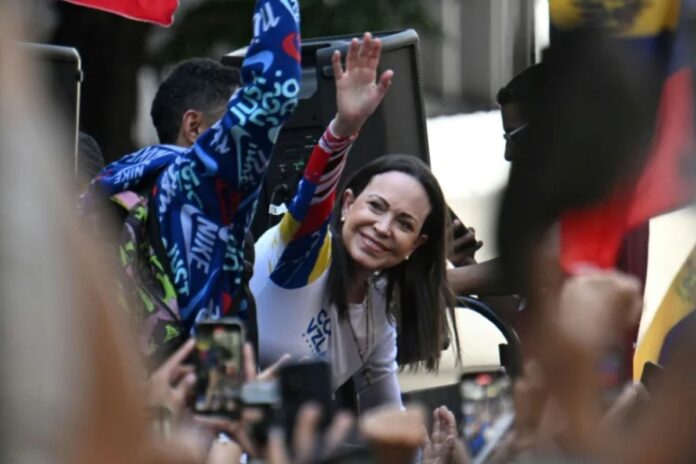 María Corina Machado vaticina «centros de votación vacíos» el #25May María Corina Machado vaticina "centros de votación vacíos" el #25May
