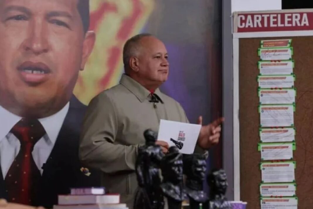 Diosdado Cabello menciona detención del periodista Rory Branker y amenaza directamente a un grupo de medios con la Operación Tun tun