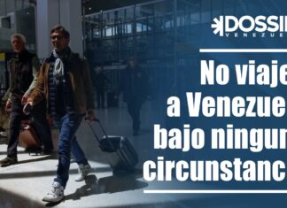 No viajar a Venezuela: la alerta que reitera la comunidad internacional No viajar a Venezuela: la alerta que reitera la comunidad internacional