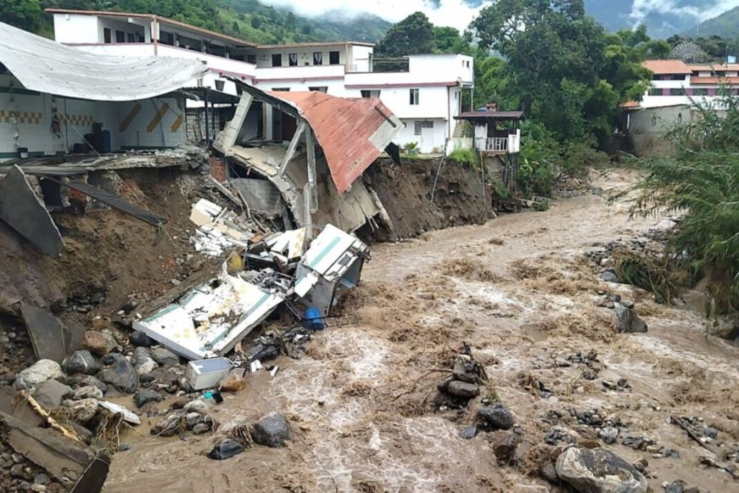 Activan centros de acopio para ayudar a afectados por lluvias en región los Andes y Los Llanos