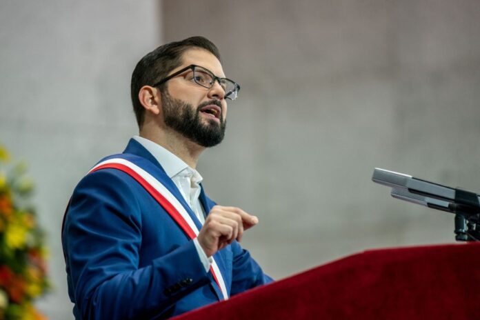 Gabriel Boric: «Hemos sido claros en nuestro rechazo al fraude electoral de la dictadura venezolana» Gabriel Boric: "Hemos sido claros en nuestro rechazo al fraude electoral de la dictadura venezolana"