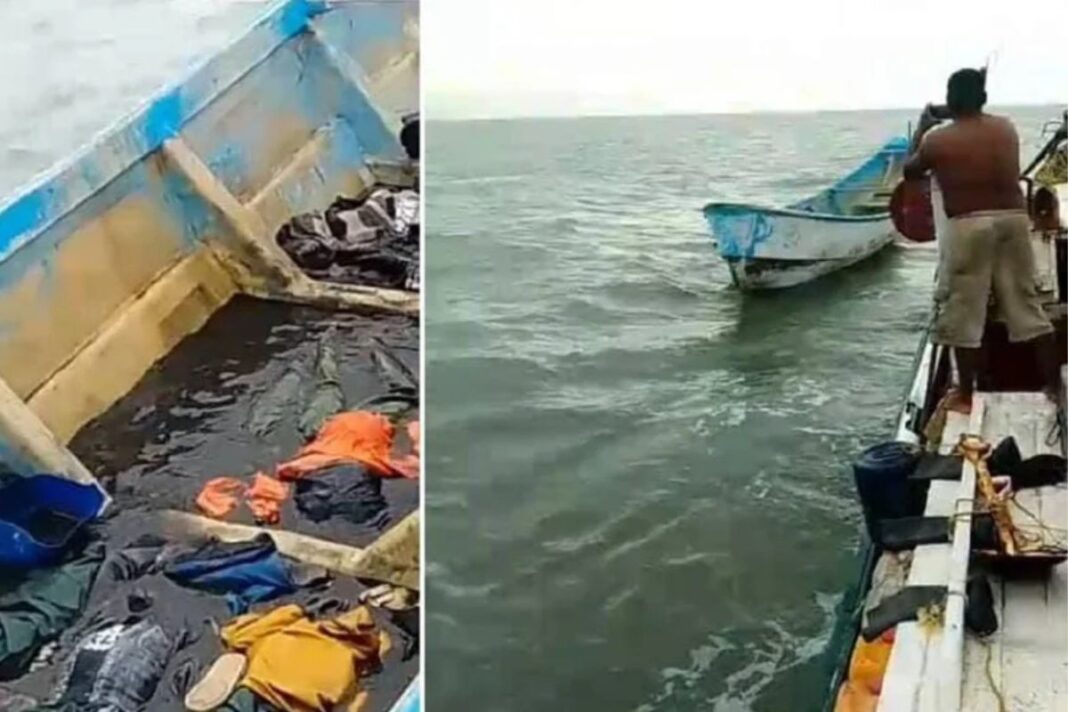 Señalan que los 14 cadáveres encontrados en una embarcación en Delta Amacuro eran africanos: Habrían fallecido por deshidratación