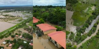 Miles de familias afectadas en el estado Cojedes por desbordamiento de río Miles de familias afectadas en el estado Cojedes por desbordamiento de río
