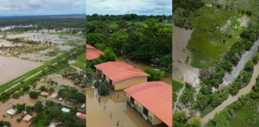 Miles de familias afectadas en el estado Cojedes por desbordamiento de río