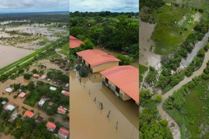 Miles de familias afectadas en el estado Cojedes por desbordamiento de río Miles de familias afectadas en el estado Cojedes por desbordamiento de río