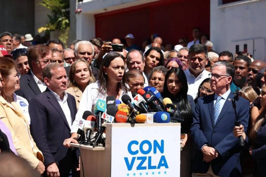 María Corina Machado alerta sobre situación 