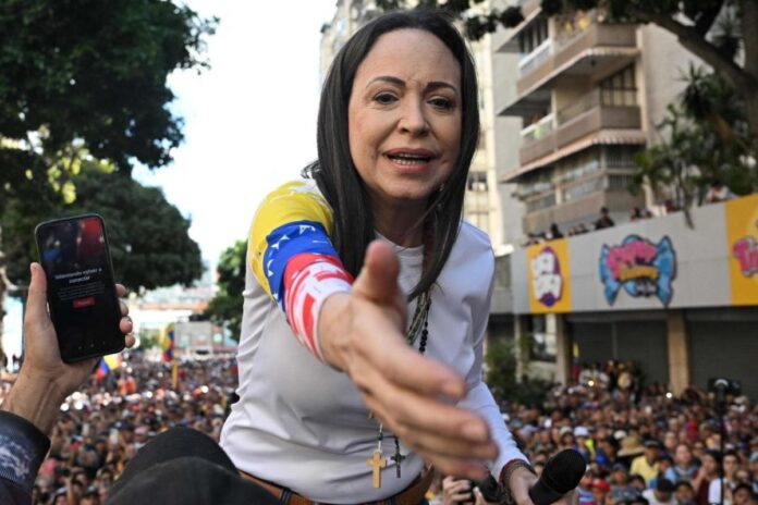 María Corina Machado exige la liberación de Javier Tarazona tras cuatro años secuestrado: «Es infinitamente cruel» María Corina Machado exige la liberación de Javier Tarazona tras cuatro años secuestrado: "Es infinitamente cruel"