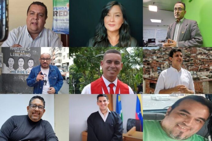 Al menos nueve defensores de Derechos Humanos continúan secuestrados por el régimen de Nicolás Maduro Al menos nueve defensores de Derechos Humanos continúan secuestrados por el régimen de Nicolás Maduro