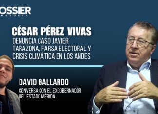 César Pérez Vivas denuncia el Caso Javier Tarazona, farsa electoral y la crisis climática de Los Andes César Pérez Vivas denuncia el Caso Javier Tarazona, farsa electoral y la crisis climática de Los Andes