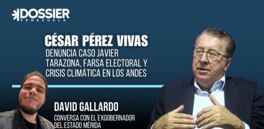 César Pérez Vivas denuncia el Caso Javier Tarazona, farsa electoral y la crisis climática de Los Andes