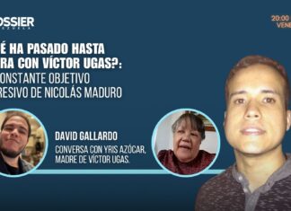 Madre de Víctor Ugas alarmada por la salud mental y física del periodista: «Él debe ser trasladado urgentemente a un hospital» Madre de Víctor Ugas alarmada por la salud mental y física del periodista: "Él debe ser trasladado urgentemente a un hospital!"