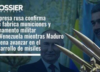 Maduro convierte a Venezuela en la nueva fábrica de municiones, armamento y drones rusos e iraníes Maduro convierte a Venezuela en la nueva fábrica de municiones, armamento y drones rusos e iraníes