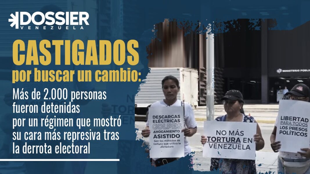 Castigadas por buscar un cambio: Más de 2.000 personas fueron detenidas por la cara más represiva del régimen