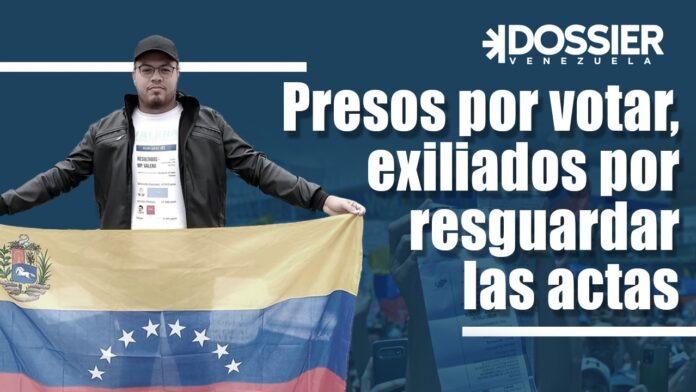 Venezuela: Presos y exiliados por resguardar actas del 28 de julio Venezuela: Presos y exiliados por resguardar actas del 28 de julio