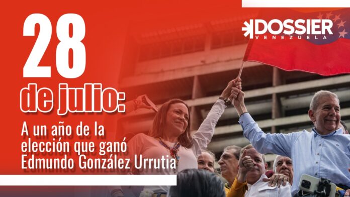 28 de julio: a un año de la elección que ganó Edmundo González Urrutia 28 de julio: a un año de la elección que ganó Edmundo González Urrutia