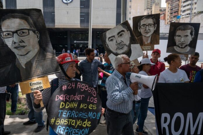 Denuncian el recrudecimiento de la represión contra sindicalistas y la sociedad civil en Venezuela Denuncian el recrudecimiento de la represión contra sindicalistas y la sociedad civil en Venezuela