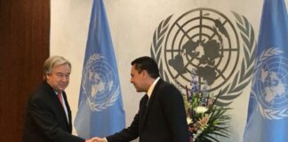 Embajador del régimen de Nicolás Maduro en la ONU se reúne con Guterres para interceder por despliegue de Estados Unidos Embajador del régimen de Nicolás Maduro en la ONU se reúne con Guterres para interceder por despliegue de Estados Unidos