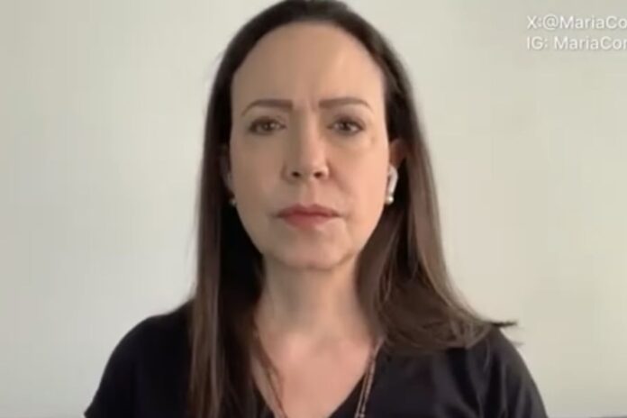 María Corina Machado: «El régimen de Nicolás Maduro ha creado una amenaza directa para la seguridad de Estados Unidos» María Corina Machado: "El régimen de Nicolás Maduro ha creado una amenaza directa para la seguridad de Estados Unidos"