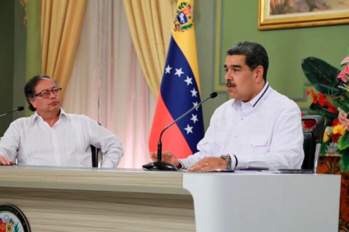 Militar retirado denunció que Nicolás Maduro y Gustavo Petro pretenden crear un territorio binacional para asegurarse permanencia en el poder Militar retirado denunció que Nicolás Maduro y Gustavo Petro pretenden crear un territorio binacional para asegurarse permanencia en el poder
