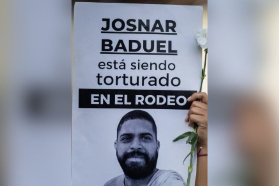 Un Mundo Sin Mordaza denuncia que Josnars Baduel muere lentamente en la cárcel Rodeo I