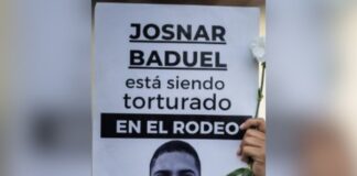 Un Mundo Sin Mordaza denuncia que Josnars Baduel muere lentamente en la cárcel Rodeo I Un Mundo Sin Mordaza denuncia que Josnars Baduel muere lentamente en la cárcel Rodeo I