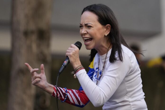 María Corina Machado exige la liberación inmediata de Julio Velazco, padre de dirigente de Vente Venezuela María Corina Machado exige la liberación inmediata de Julio Velazco, padre de dirigente de Vente Venezuela