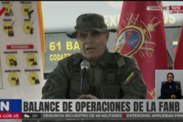 Vladimir Padrino López a Estados Unidos: «No van a lograr un cambio de régimen en Venezuela» Vladimir Padrino López a Estados Unidos: "No van a lograr un cambio de régimen en Venezuela"