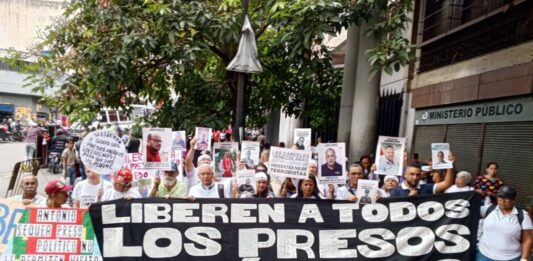 Foro Penal denuncia 823 presos políticos en Venezuela