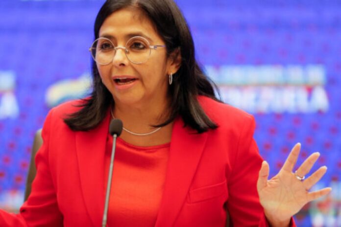 Delcy Rodríguez propone suspender acuerdos gasíferos con Trinidad y Tobago Delcy Rodríguez propone suspender acuerdos gasíferos con Trinidad y Tobago