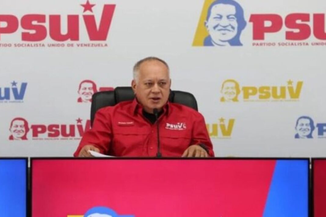 Diosdado Cabello asegura que Estados Unidos 