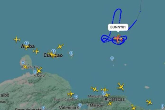 Bombarderos B-52 de Estados Unidos sobrevuelan el Caribe cerca de Venezuela en plena escalada de tensiones del régimen de Nicolás Maduro Bombarderos B-52 de Estados Unidos sobrevuelan el Caribe cerca de Venezuela en plena escalada de tensiones del régimen de Nicolás Maduro
