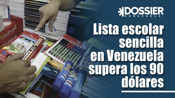 El gasto imparable de la lista escolar en Venezuela