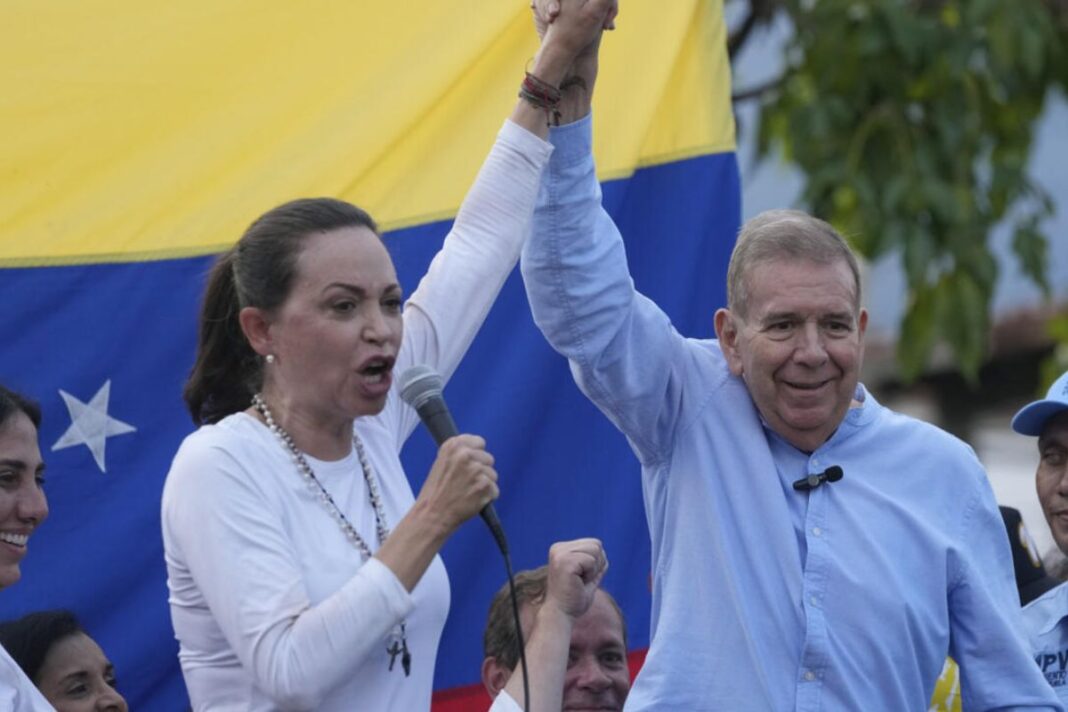 María Corina Machado y Edmundo González Urrutia reiteran pedido a EE. UU. para que otorgue protección a migrantes venezolanos María Corina Machado y Edmundo González Urrutia reiteran pedido a EE. UU. para que otorgue protección a migrantes venezolanos
