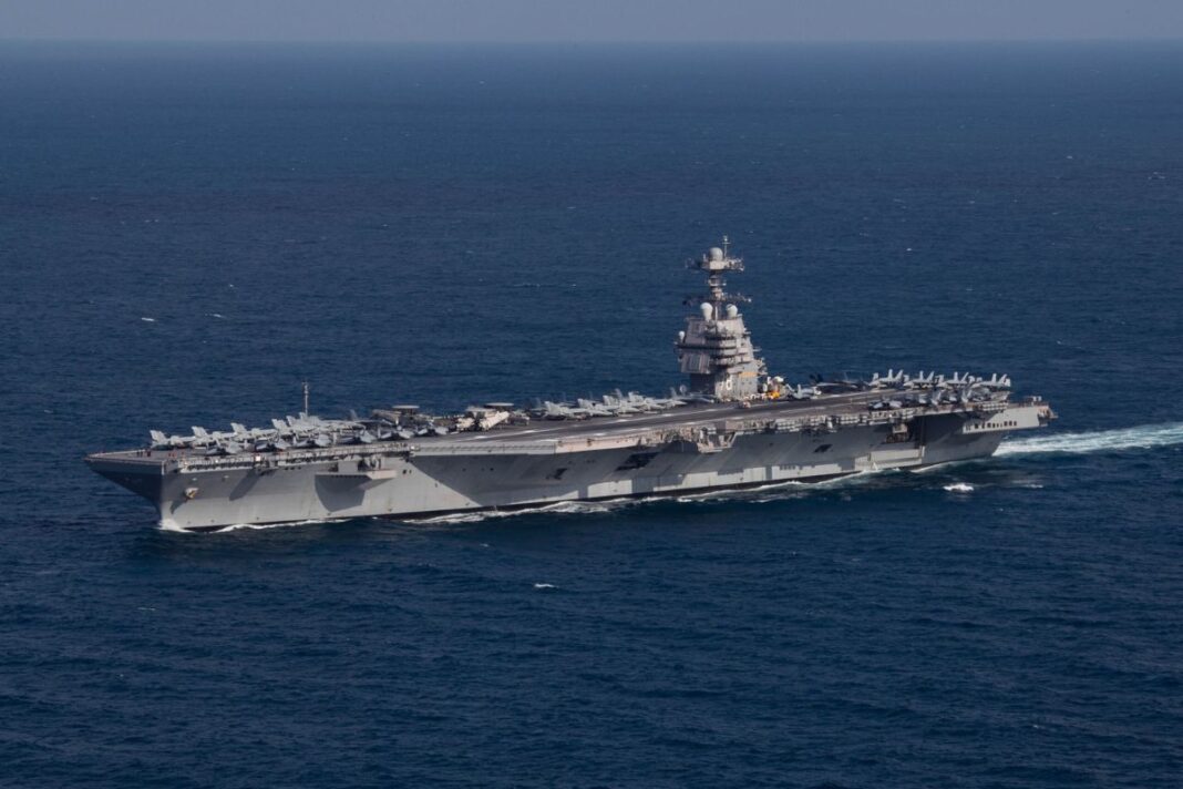 USS Gerald R. Ford llegó al área de responsabilidad del Comando Sur USS Gerald R. Ford llegó al área de responsabilidad del Comando Sur