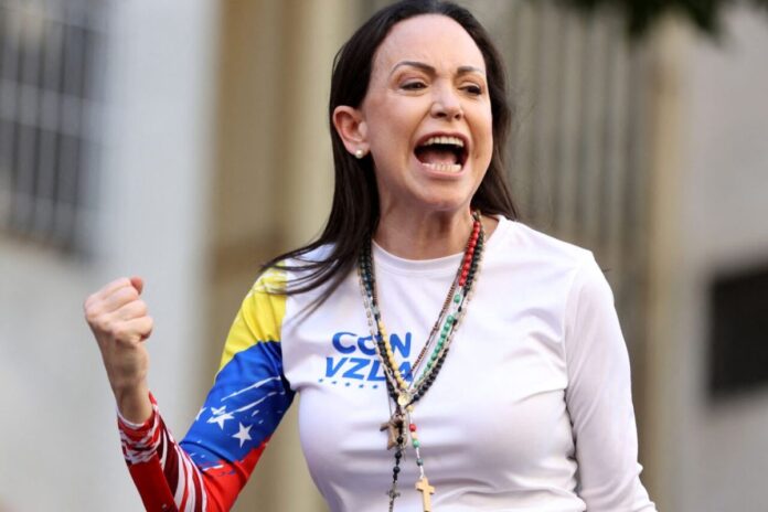 María Corina Machado sobre su manifiesto de libertad: «Estamos en un punto de inflexión» María Corina Machado sobre su manifiesto de libertad: "Estamos en un punto de inflexión"