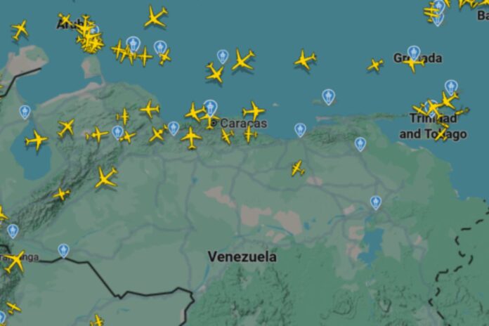 Estados Unidos emite nueva alerta aeronáutica por aumento de actividad militar en Venezuela Estados Unidos emite nueva alerta aeronáutica por aumento de actividad militar en Venezuela